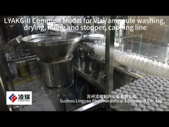 플라스크 충전 및 캡팅 기계 5- 50ml 액체 제약품 충전 및 막기 GMP 표준