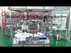 통합된 3인1 플라스크 충전, 정지 및 캡 기계