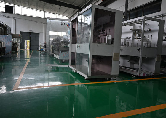 구입하다 제약 연약용 자동 접착 패치 포장 시스템 100~300 패치 분당 GMP 인증 설계 온라인 제품