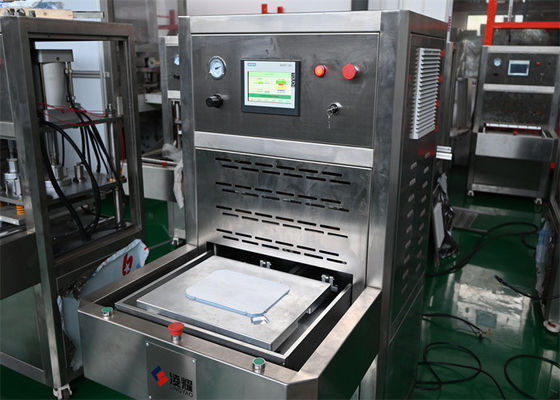 구입하다 의료 등급 플라스틱 및 카드보드 열 밀폐 장비 인간 기계 인터페이스 작동과 Tyvek 밀폐 온라인 제품