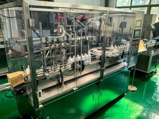 구입하다 PET Bottle Liquid Filling Machine, Aseptic Filling For 30-500ml Bottles Ideal For Cosmetics, Cleaning Agents, And More With Nitrogen Purging 온라인 제품