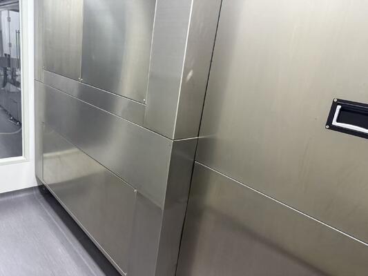 구입하다 1-2ml 앰플 세척 살균 충진 씰링 라인 소형 모노 블록, 10000 개/h ≤1% 파손율 AGF-1S 온라인 제품