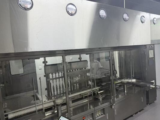 구입하다 20ml 앰플 세척 살균 충진 씰링 라인에 대한 인라인 검사, 30000pcs/h ISO 5 층류 구역 AGF-19S 온라인 제품