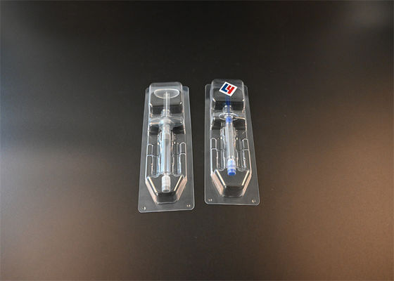 맑은 PETG 의료용 화장품 블러스터 포장 고정도 비생성 OEM ODM