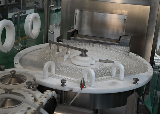 화장품 세럼 및 제약 공정을 위한 컴팩트 2-30ml 바이알 세척 시스템