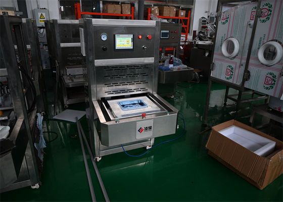 좋은 가격 500W PLC 제어 반 자동 라벨 의료 열 밀폐 장치 조절 밀폐 온도 온라인으로
