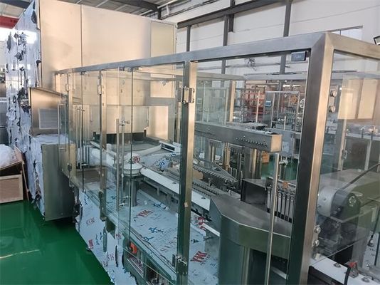 통합 누수 방지 앰플 세척, 충진, 밀봉 라인생체활성 액체용 산소수소 밀봉 밀봉을 사용한 고속 자동화