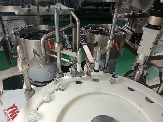 100-500ml 유리 및 플라스틱 병에 대한 의약품 병 충전 기계