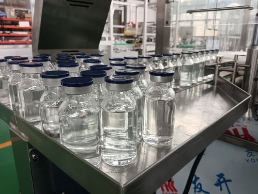 맞춤형 자동 액체 병 충전 기계 (30-500ml)민첩한 다중 제품 시설을 위한 모듈형 펌프 구성 및 질소 블랭킷