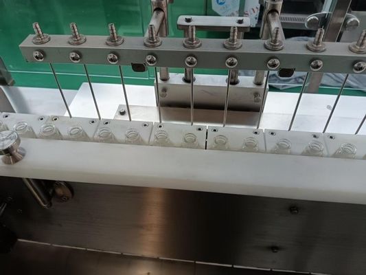 재조합 단백질용 질소 충전 무균 공정을 갖춘 2-30ml 유리병 자동 바이알 충전 라인