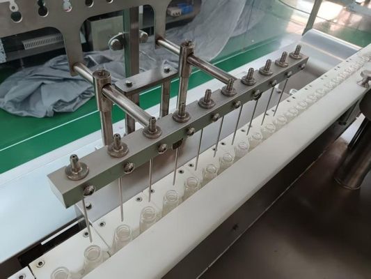 고효율 안티바이오를 위한 아세프틱 보호가 있는 2~30ml 유리 안티바이오를 위한 안티바이오를 가득 채우는 기계