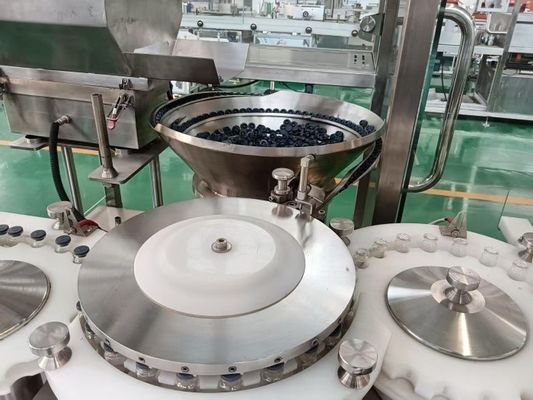 30-500ml 제약용 바이알 액체 충전 라인 (자동 안전 기능 포함)